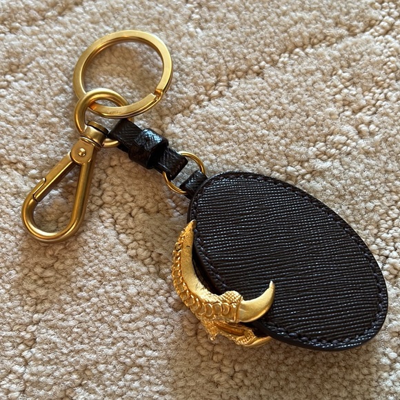 AUTHENTIC Prada Dragon Claw keychain RARE PIECE - Picture 3 of 5
